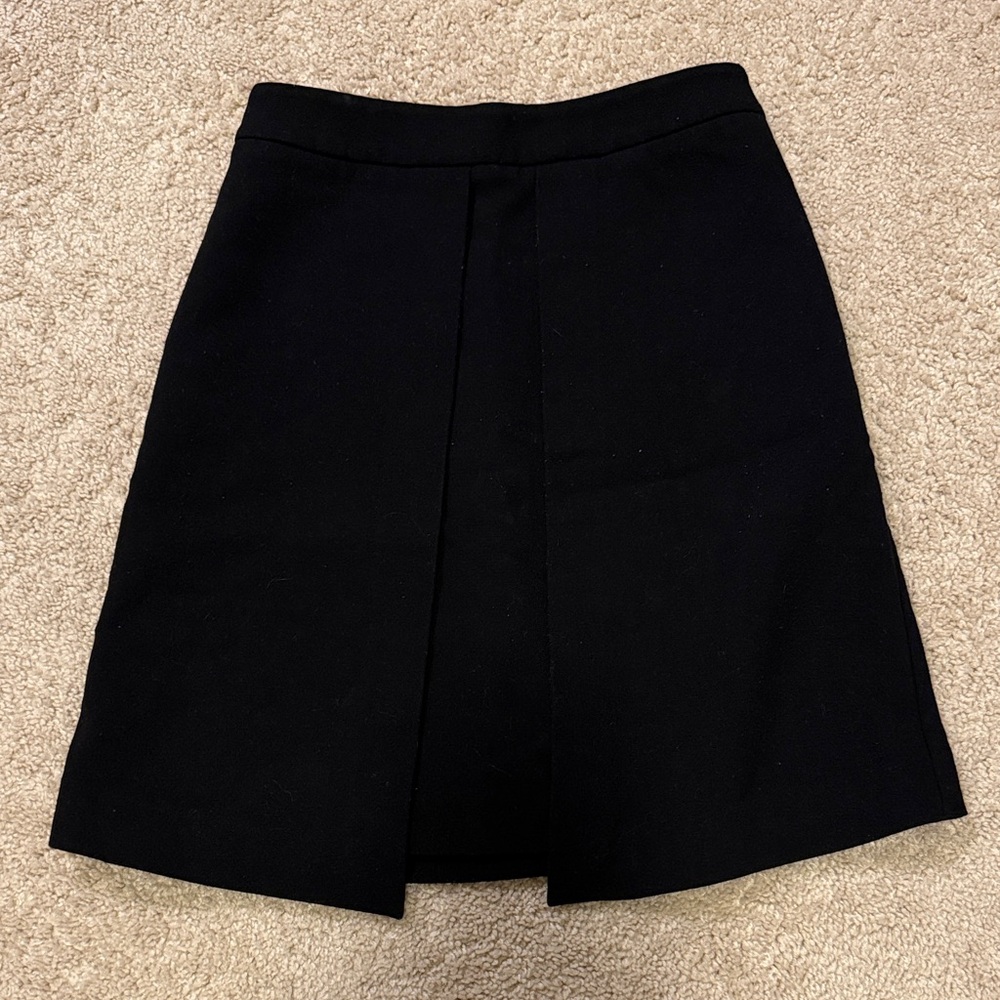 Halogen Black A-Line Skirt